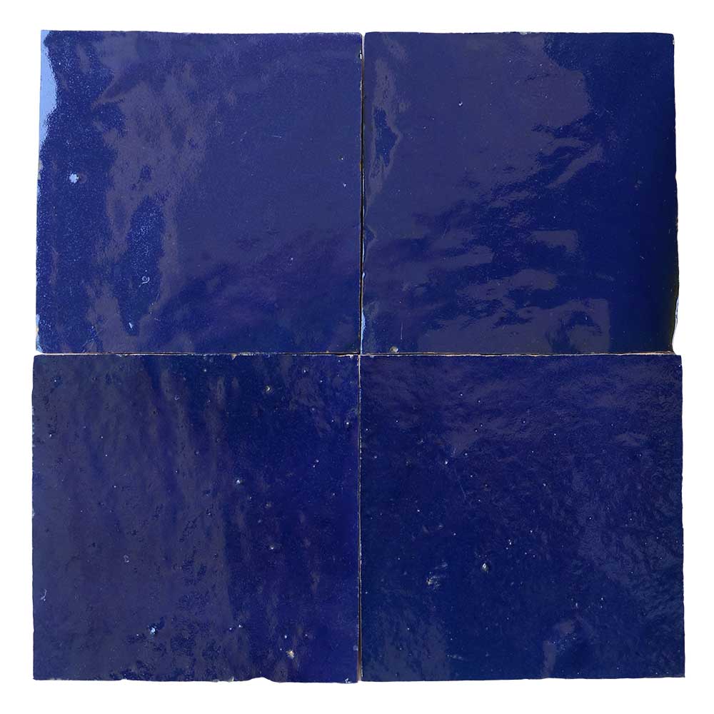 Ocean Blue Zellige Tiles